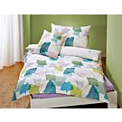 Bettwäsche mit bunten Ginkgoblättern – Kissenbezug – 65x65 cm