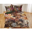 Bettwäsche mit farbprächtigem Leoparden-Print – Kissenbezug – 50x70 cm