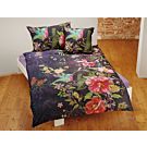 Bettwäsche in farbenprächtigem, floralem Muster – Kissenbezug – 65x100 cm
