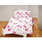 Bettwäsche mit frühlingshaftem Blütenmuster – Kissenbezug – 65x100 cm