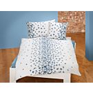 Bettwäsche mit  floralem Muster und Stickerei – Kissenbezug – 50x70 cm
