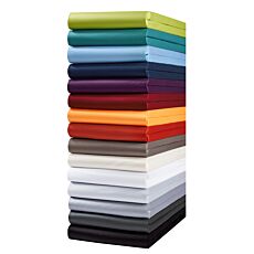 Satin-Fixleintuch farbig leuchtend