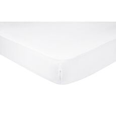 Satin-Fixleintuch farbig leuchtend weiss