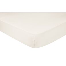 Satin-Fixleintuch farbig leuchtend offwhite