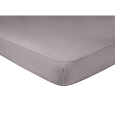 Fixleintuch aus Bio-Jersey hellgrau