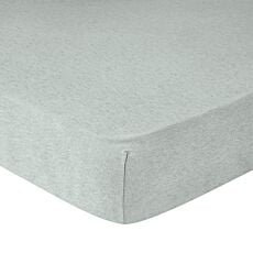 Jersey-Mélange Fixleintücher grün