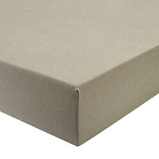 Fixleintuch Mélange aus Feinflanell reseda