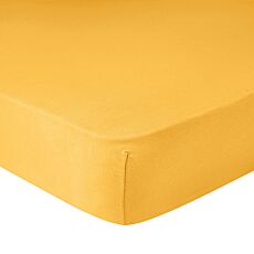 Feinjersey-Fixleintuch - gelb, 140–160x200 cm