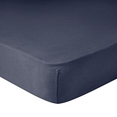 Feinjersey-Fixleintuch - marine, 140–160x200 cm