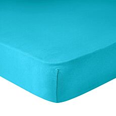 Feinjersey-Fixleintuch - türkis, 140–160x200 cm
