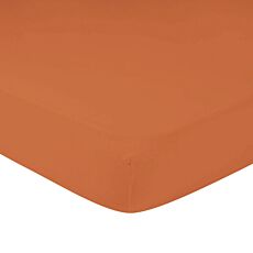 Feinjersey-Fixleintuch - rost, 140–160x200 cm