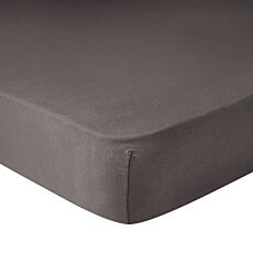 Feinjersey-Fixleintuch - anthrazit, 140–160x200 cm