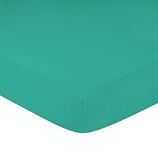 Frottee-Stretch-Fixleintuch smaragd