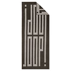 JOOP! Liege- und Saunatuch Bars, extralang 80x200 cm platin