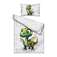 Bettwäsche mit süssem Drachen