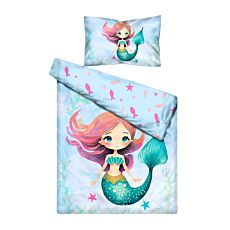 Bettwäsche mit Meerjungfrau und Fischen