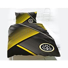 HC LUGANO Bettwäsche im schwarz-gelb Design