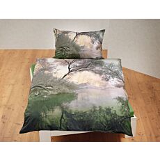 Bettwäsche mit winterlicher Landschaft