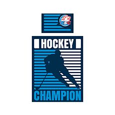 Bettwäsche ZSC Lions blau-weiss
