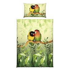 Bettwäsche Tropischer Vogelzauber