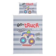 Bettwäsche für Kinder mit Truck-Design