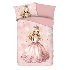 Märchenhafte Bettwäsche mit Prinzessin