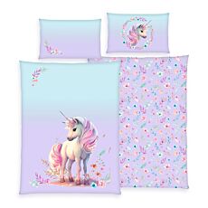 Bettwäsche für kleine Einhorn-Fans