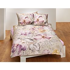 Bettwäsche mit stilvollem Blumendessin – Kissenbezug – 65x65 cm