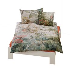 Bettwäsche mit Ornamentblüten