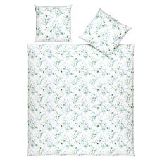 Bettwäsche mit zarten Blättern