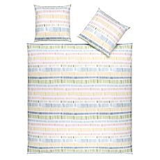 Frühlingshafte Streifen-Bettwäsche