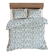 Bettwäsche im grafischen Streifenmuster