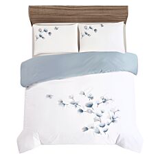 Bettwäsche mit elegantem Blütenmotiv