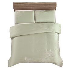 Bettwäsche mit edler Blütenstickerei