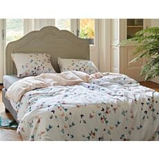 ESPRIT Bettwäsche Spring Butterflies weiss mit farbigen Schmetterlingen
