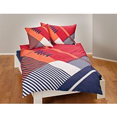 Bettwäsche in modernem Streifenmix – Kissenbezug – 65x100 cm