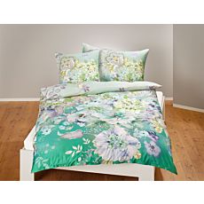 Bettwäsche mit romantischem Blumenprint – Kissenbezug – 65x100 cm