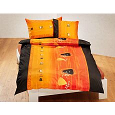 Bettwäsche mit moderner Musterung – Duvetbezug – 200x210 cm