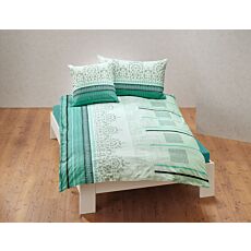 Elegante Bettwäsche mit kunstvollem Design