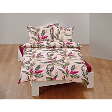 Bettwäsche mit Blumenmuster