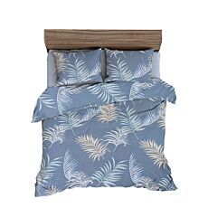 Bettwäsche mit exotischen Farnmotiven