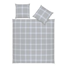 Bettwäsche Flanell im zeitlosen Karodesign