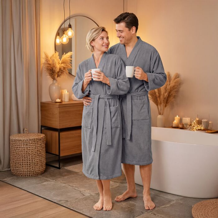 Wohlfühl Unisex Bademantel Elias
