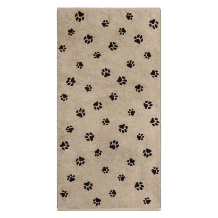 Cawö Frottierwäsche Paws, eingewebtes Pfoten-Design