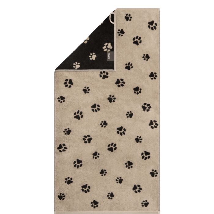 Cawö Frottierwäsche Paws, eingewebtes Pfoten-Design