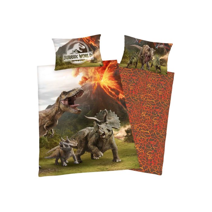 Bettwäsche Jurassic World mit Tyrannosaurus Rex main product photo