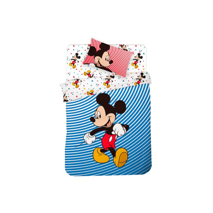 Bettwäsche Mickey Mouse rot-blau-weiss main product photo