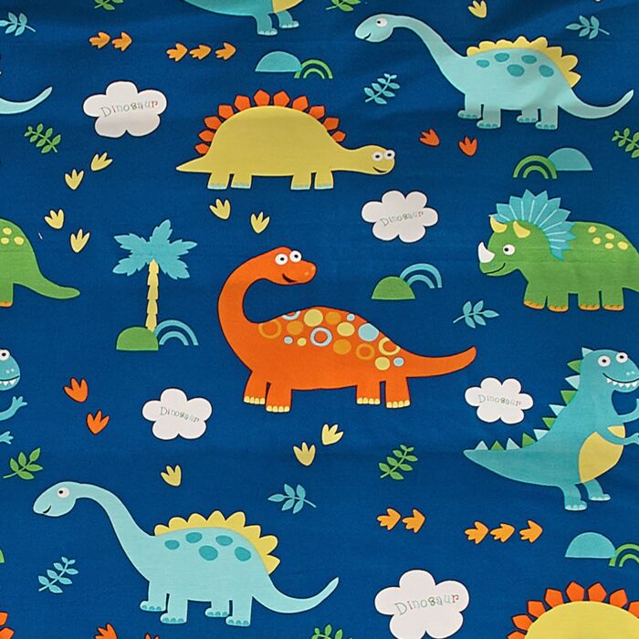 Fröhliche Dino-Bettwäsche