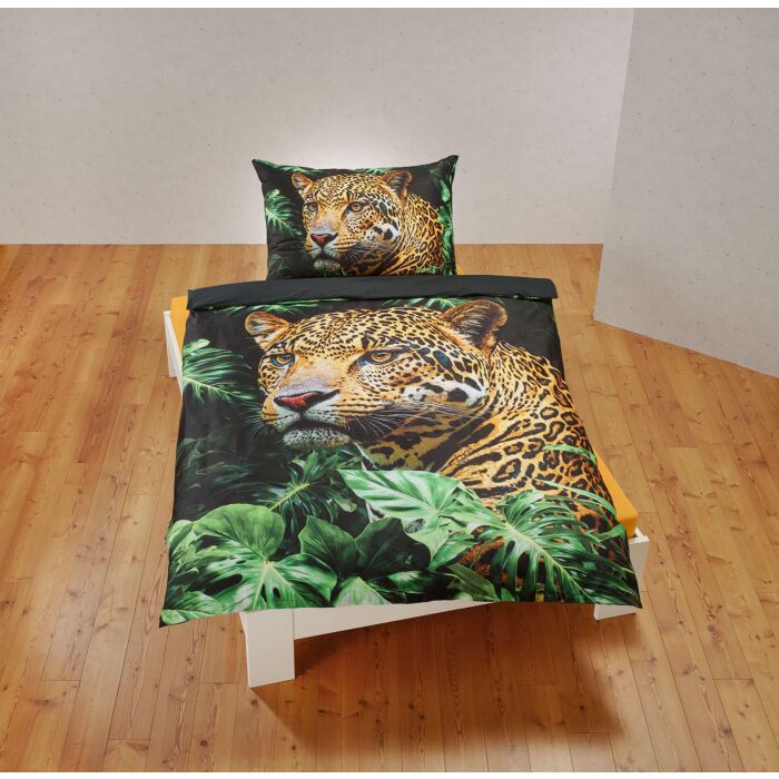Bettwäsche mit modernen Leopardenmuster
