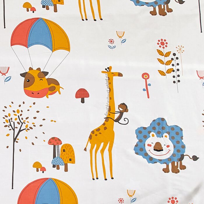 Bettwäsche mit Zoo-Motiv